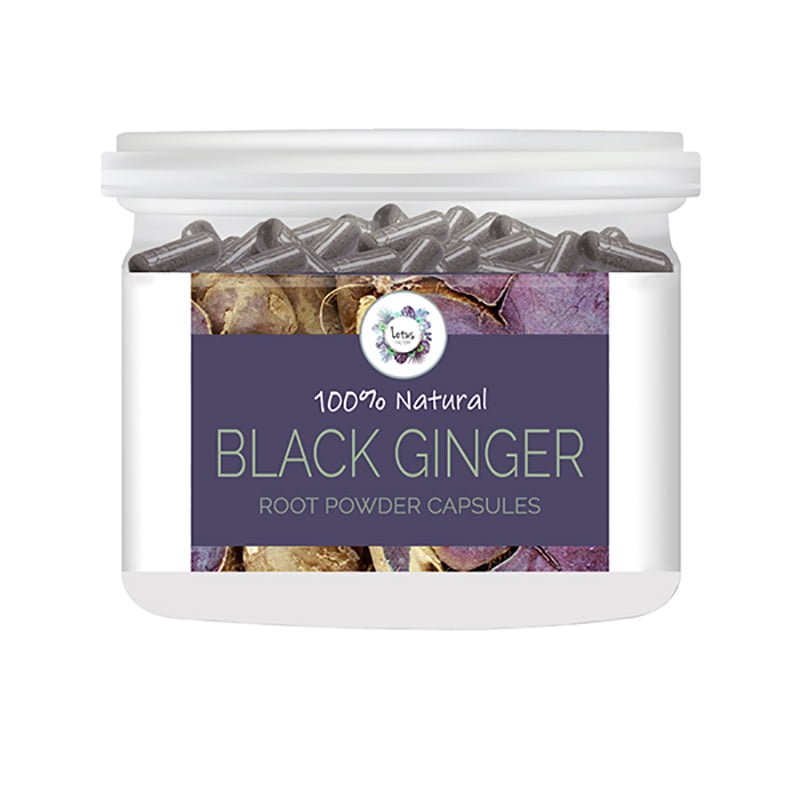 Black Ginger (Kaempferia parviflora) Root Powder Capsules