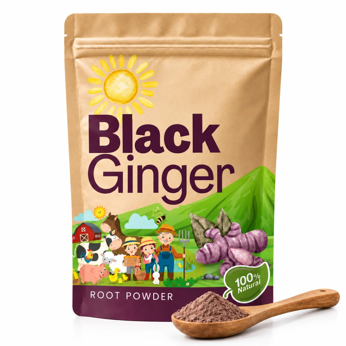 Black Ginger Powder
