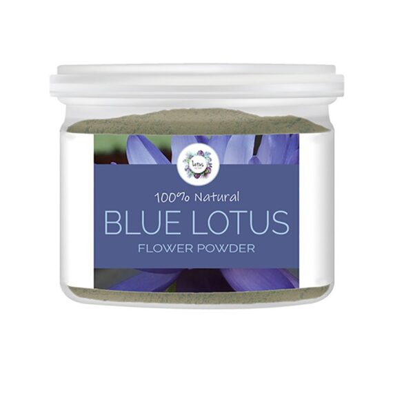Blue Lotus (Nymphaea caerulea) Flower Powder