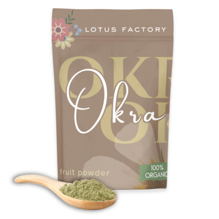 Organic Okra Fruit Powder