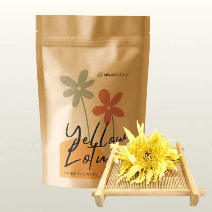 Yellow Lotus Whole Flowers Organic