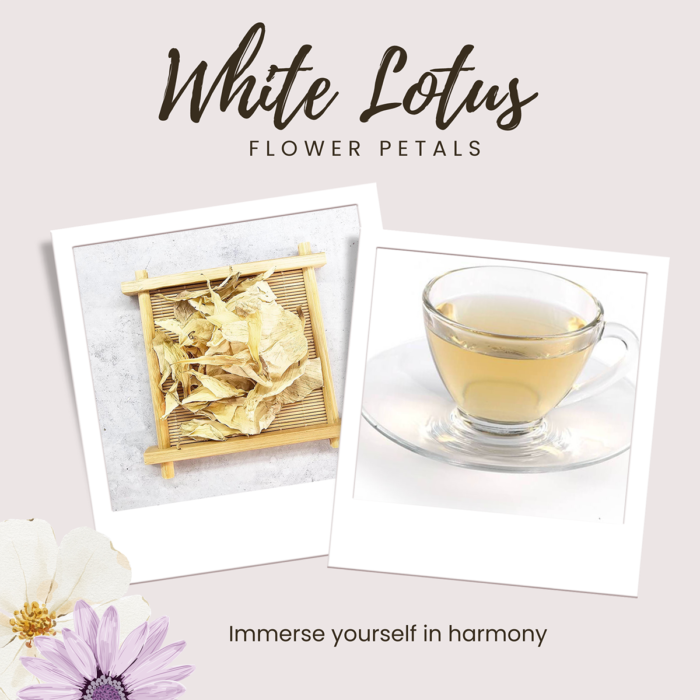 White Lotus Petals Organic