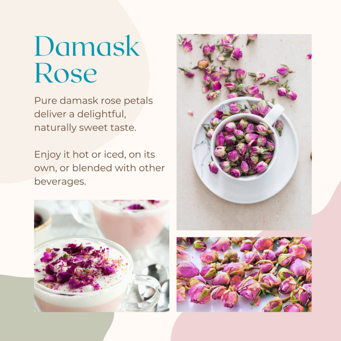 Damask Rose Tea Organic