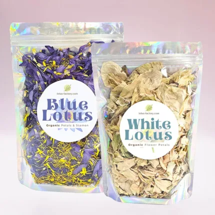 Blue Lotus Petals & White Lotus Set