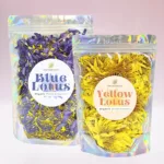 Blue Lotus Petals & Yellow Lotus