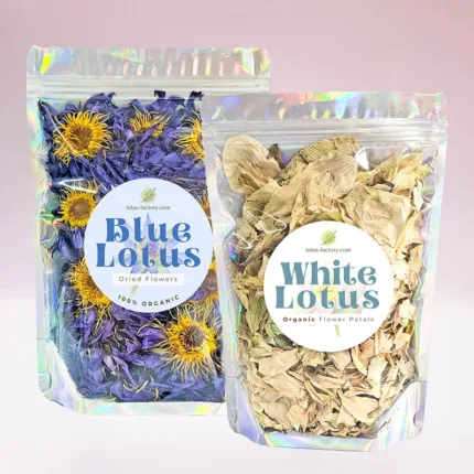 Whole Blue Lotus & White Lotus Set
