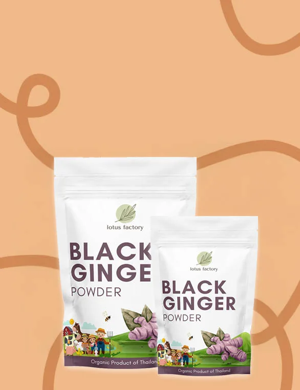 Buy Organic Blue Lotus Flowers, Tea & Powder | US Shipping | Lotus Factory Organic Black Ginger Powder