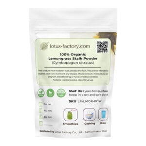 Buy Organic Blue Lotus Flowers, Tea & Powder | US Shipping | Lotus Factory Lemongrass Powder