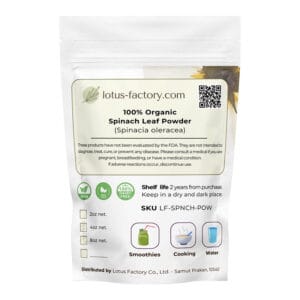 Buy Organic Blue Lotus Flowers, Tea & Powder | US Shipping | Lotus Factory Spinach Powder