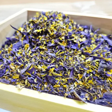 Blue Lotus Pre-ground Flowers