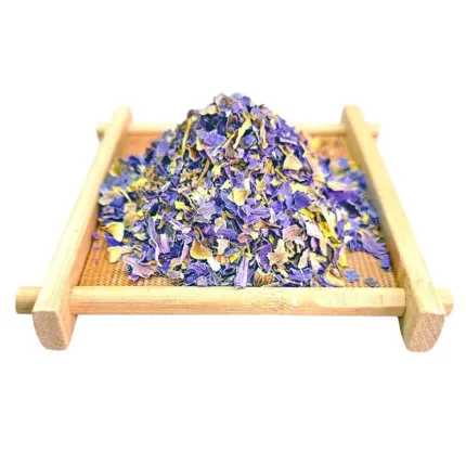 Blue Lotus Pre-ground Flowers