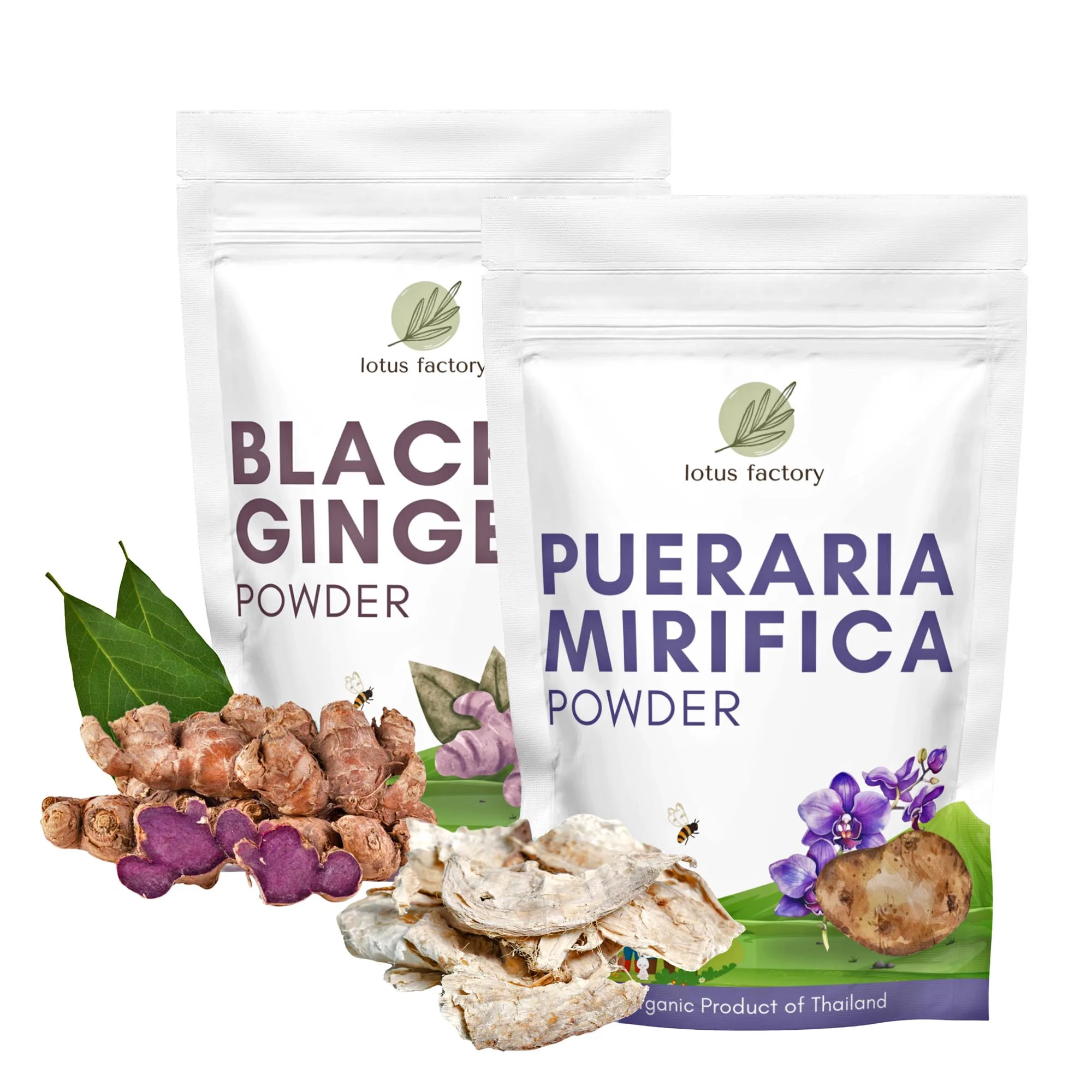 Black Ginger & Pueraria mirifica Powder Set Black Ginger & Pueraria mirifica Powder Set