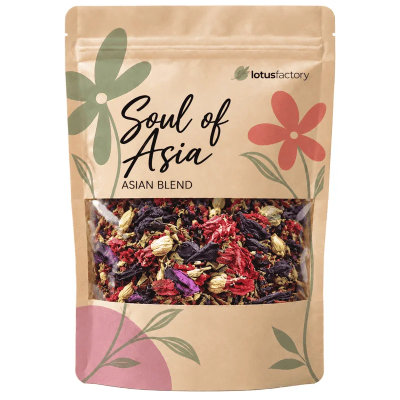 SOUL OF ASIA (Butterfly Pea, Safflower, Roselle, Wild Rose)